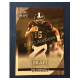 2016 Leaf  #19 Dak Prescott/QB Draft Card