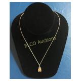 4ct. Morganite necklace