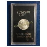 1884 CC Morgan Dollar, 90% Silver, Brilliant