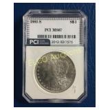 1882-S PCI MS67 Morgan Silver Dollar, 90% Silver