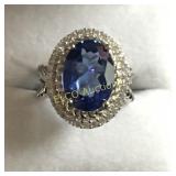 5.38ct. "Harry Winston" Tanzanite ring