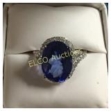 5ct. Tanzanite dinner ring