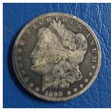 1890 CC Morgan Dollar, 90% Silver
