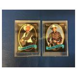 (1) Garth Brooks & (1) George Straight Promo cards