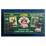1991 Score Baseball Complete Set, 900 cards,