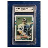 1989 Topps, Troy Aikman #70T, Gem MT10