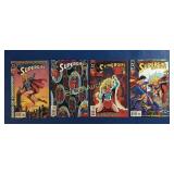 Super Girl Comics, 1-4, Feb., March, April & May,