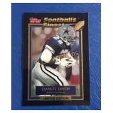 1992 Topps Footballs Finest Emmitt Smith Rookie,