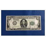 1928 $100 Federal Reserve Note , Payable in Gold