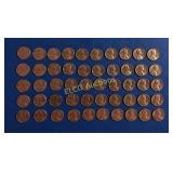 (50) Lincoln Memorial Cents, Red Gem BU, MS-65,