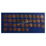 (36) Lincoln Memorial Cents, Red Gem BU 19,