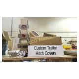 Lot of 36 custom hitch covers