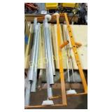 2 floor rollers for putting down paper