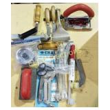 NEW carpet installation tools, misc lot