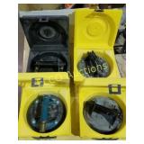 (4) Power Grip suction cups & cases