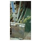 Rolled flooring forklift attachment