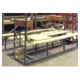 Sheet material roll maker