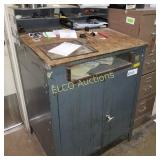 Metal, stand up work station