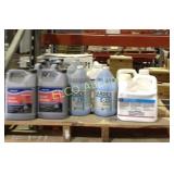 (17) Bottles of adhesives, times the