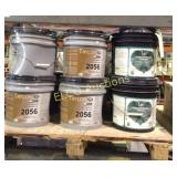 (11) Buckets, carpet adhesives, times the money