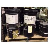 (16) Buckets, carpet adhesives, times the money