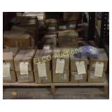 (28) Boxes, Johnsonite base corners