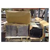 (5) boxes, Interlocking raised rubber floor tiles
