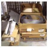 (10) Armstrong wall base, (6) boxes wall base