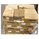 (38) Boxes, American Olean, glazed wall tiles,