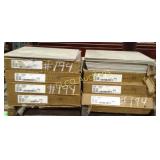 (7) Boxes, Mannington floor tiles, times the money