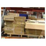 (19) Boxes,  American Olean mesh tiles, times the
