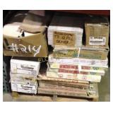 (30) Boxes, mixed tile pallet, various sizes