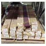 (27) Boxes, Vinylasa rubber wall trim, times the