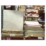 (8) Boxes, glazed floor ceramic tiles, times the