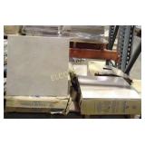 (4) Boxes, Porcefanite ceramic tiles, times the