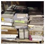 Mixed porcelain & ceramic tile, various sizes &