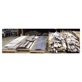(5) Pallets, misc. Corian pieces,Various colors