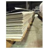 (324) Sheets, laminate, various sizes, (10,168sf)