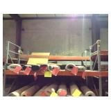 (7) Large carpet remnants various sizes & colors,