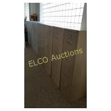 (12) 4 drawer vertical filing cabinets