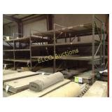 Pallet racking, (10) upright & (40) beams
