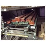 Pallet Rack (7) upright & (12) beams