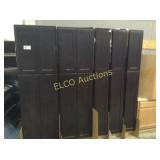 (5) Upright Cabnets In boxes