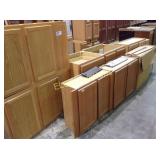 (10) Cabinets,  Various sizes,