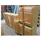 (10) Small Cabinets Various colors and shapes