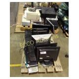(3) Pallets of computer & monitors
