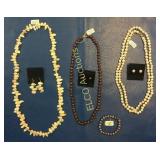 (3) Fresh Water Pearl necklaces w/matching