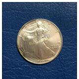 1993 Silver American Eagle Dollar, 90% Silver