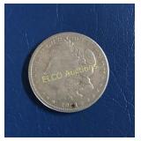 1921 S Morgan Silver Dollar, 90% Silver