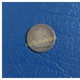 1837 Silver No Stars Seated Liberty Dime, 1st Year